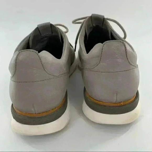 Cole Haan mens size 11 gray leather grade OS lightweight lace up Oxfords main image 8